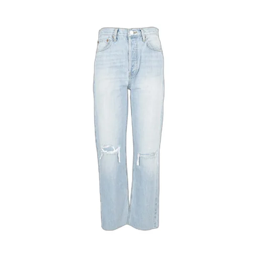 Jeans With Holes In The Logo