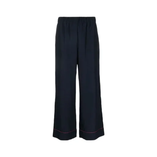 Logo Straight Casual Pants