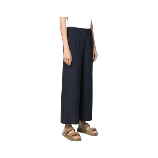 Logo Straight Casual Pants