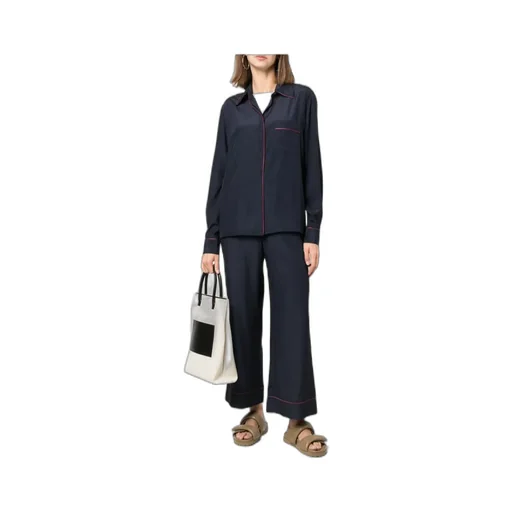 Lapel Long-Sleeved Shirt