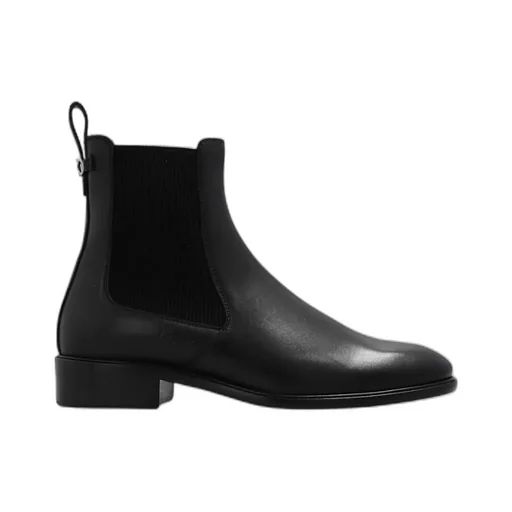 Gancini Logo Chelsea Boots