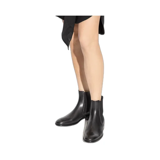 Gancini Logo Chelsea Boots