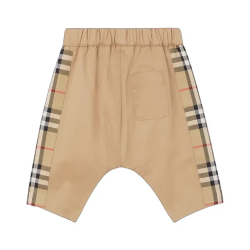 Burberry Kids Checked Drawstring Pants