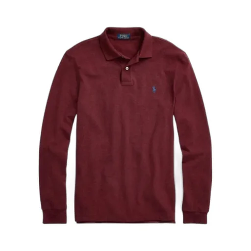 Polo Ralph Lauren Pony Embroidered Long-Sleeved Polo Shirt