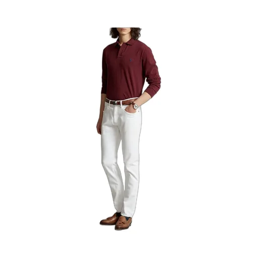 Polo Ralph Lauren Pony Embroidered Long-Sleeved Polo Shirt