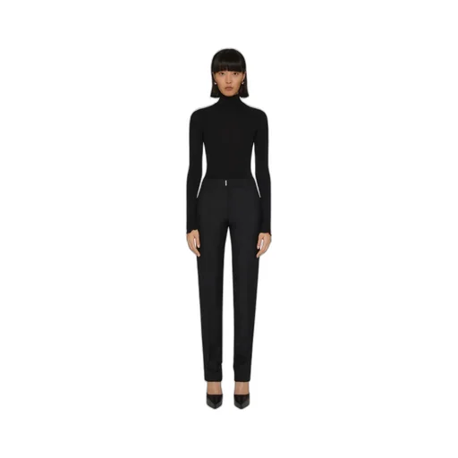 Slim Fit Pants In Viscose
