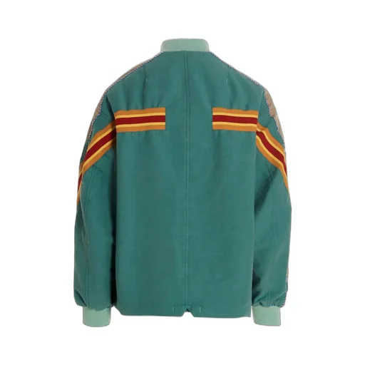 Incotex Stripe Accent Bomber Jacket