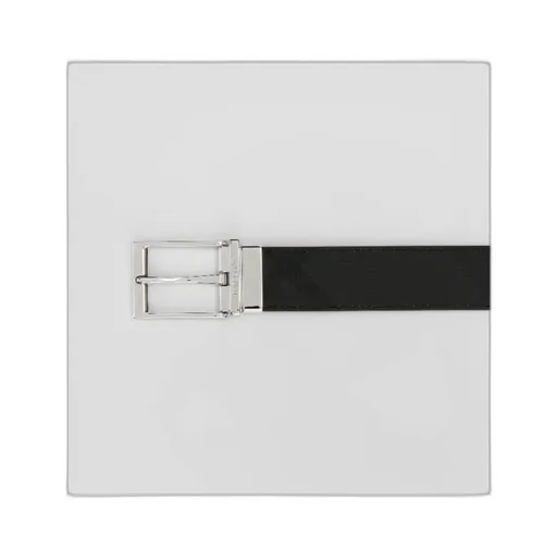 Burberry Logo Engraved Reversible Buckle Belt