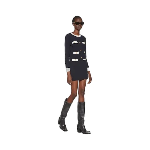 Miu Miu Button-Up Long Sleeved Cardigan