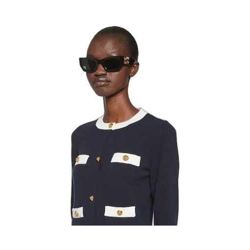 Miu Miu Button-Up Long Sleeved Cardigan