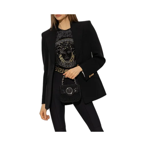 Versace La Medusa Embellished Mini Tote Bag