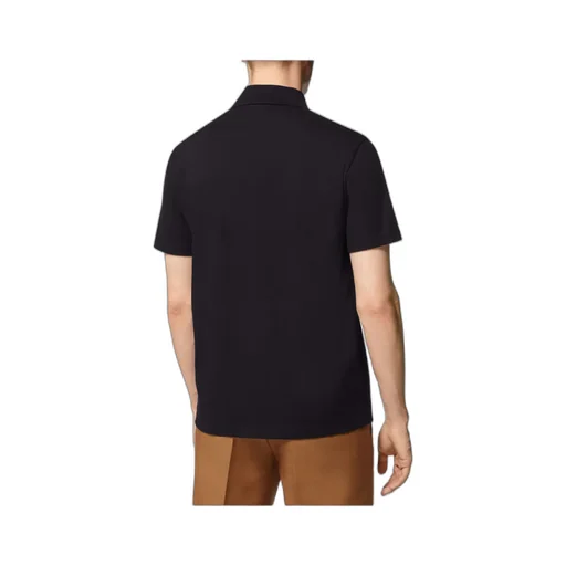 Versace Logo Embroidered Short-Sleeved Polo Shirt