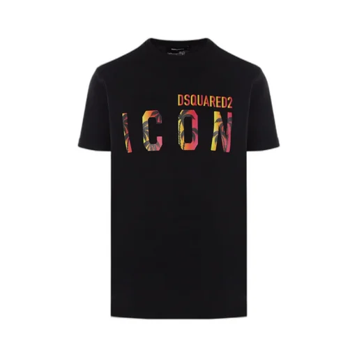 Dsquared2 Logo Printed Crewneck T-Shirt