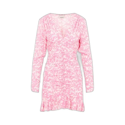 Isabel Marant Lara V-Neck Long Sleeved Dress