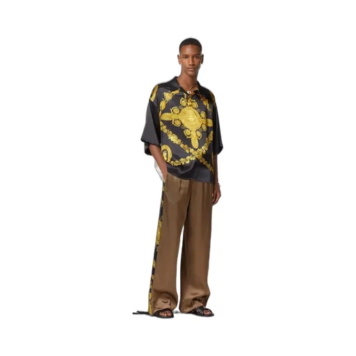 Versace Baroque Printed Drawstring Pants