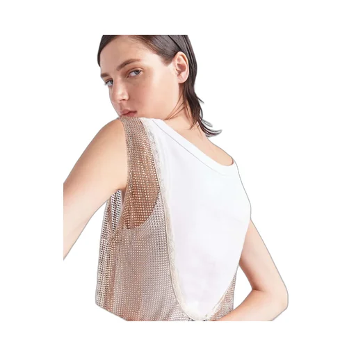 Prada Logo Plaque Embellished Sleeveless Dress