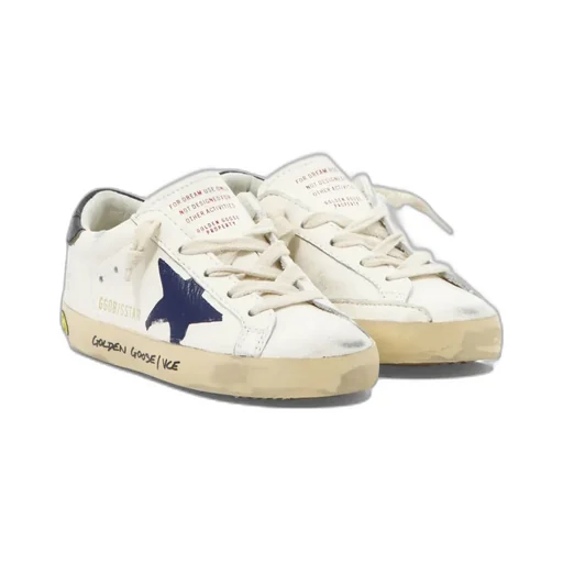 Golden Goose Kids Superstar Lace-Up Sneakers