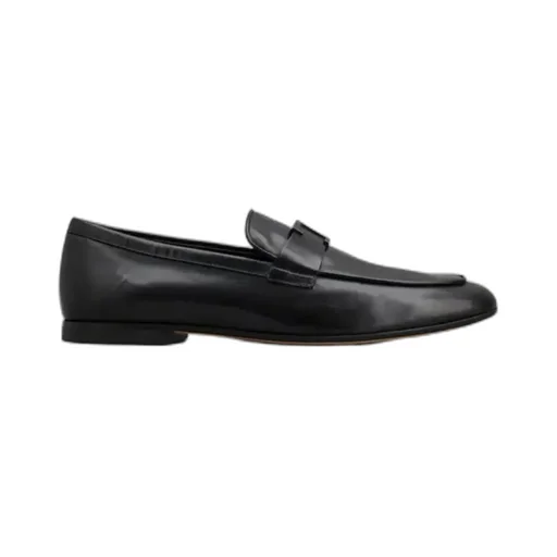Tod's Logo Plaque Slip-On Loafers