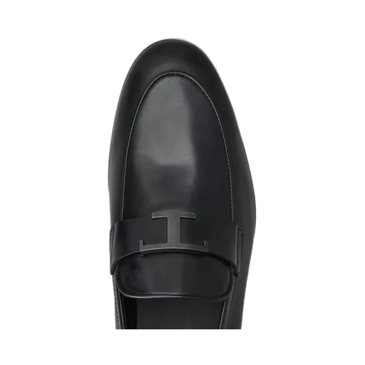 Tod's Logo Plaque Slip-On Loafers