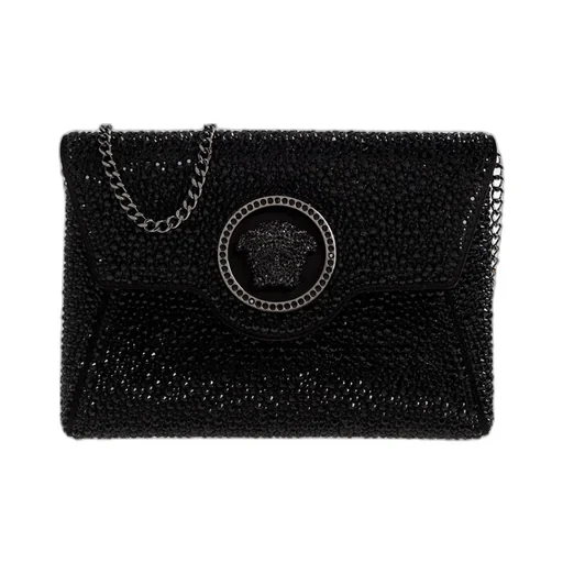 Versace Medusa Plaque Embellished Clutch Bag