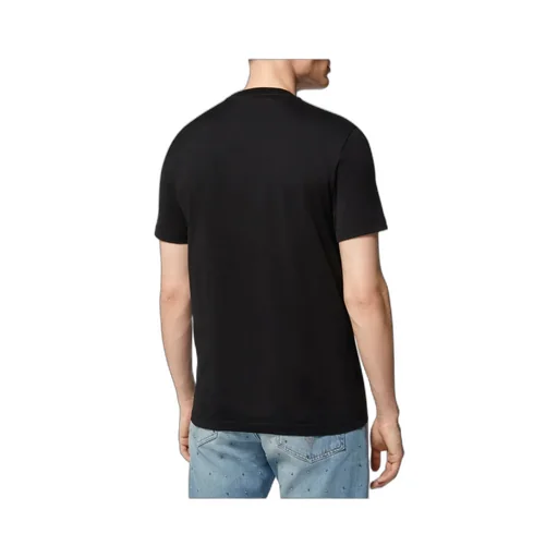 Versace Logo Printed Crewneck T-Shirt
