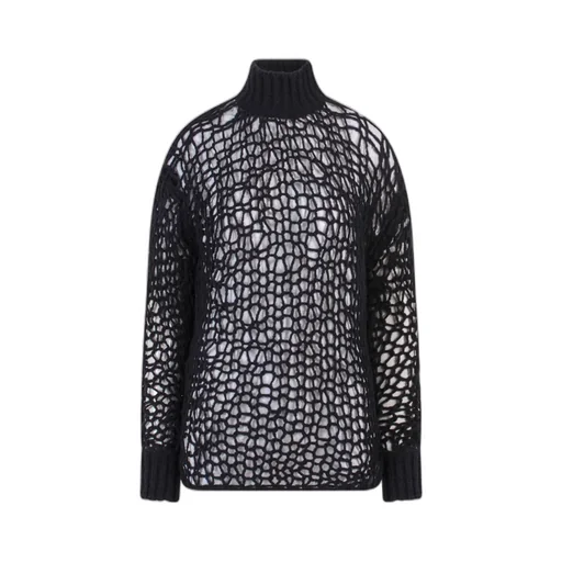 Ann Demeulemeester High-Neck Knitted Jumper