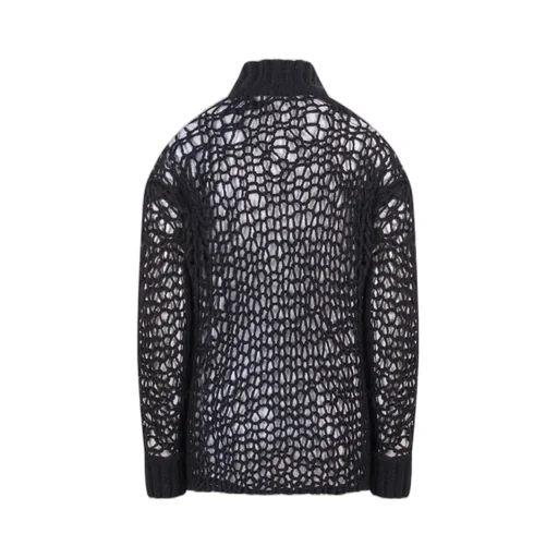 Ann Demeulemeester High-Neck Knitted Jumper