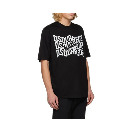 Dsquared2 Logo Printed Crewneck T-Shirt