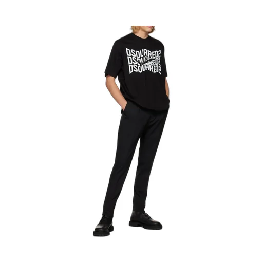 Dsquared2 Logo Printed Crewneck T-Shirt