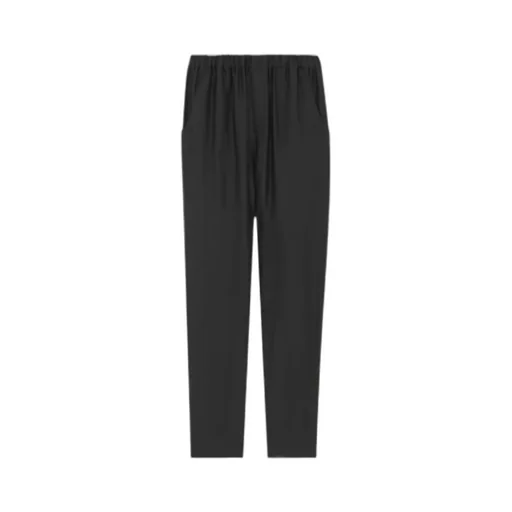 Saint Laurent High Waist Straight Leg Pants
