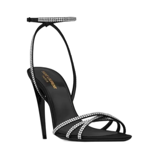 Saint Laurent Ava Open Toe Sandals
