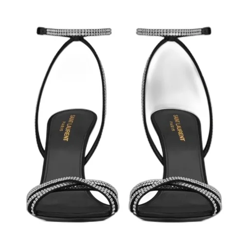 Saint Laurent Ava Open Toe Sandals