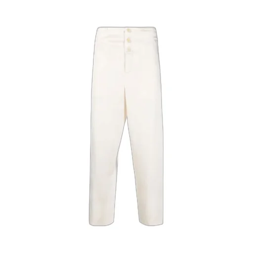 Saint Laurent Buttoned Slim-Fit Trousers