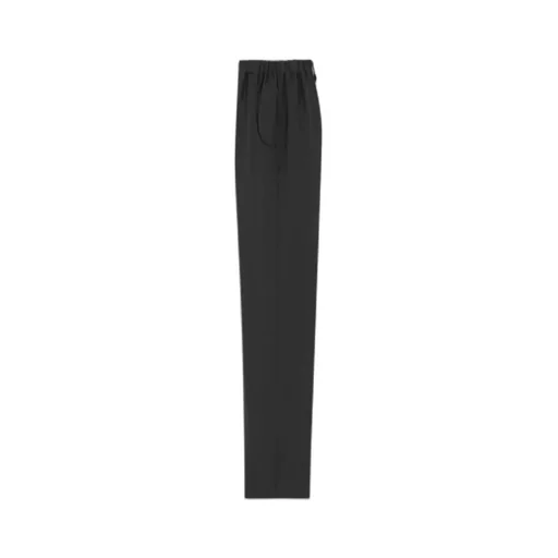 Saint Laurent High Waist Straight Leg Pants