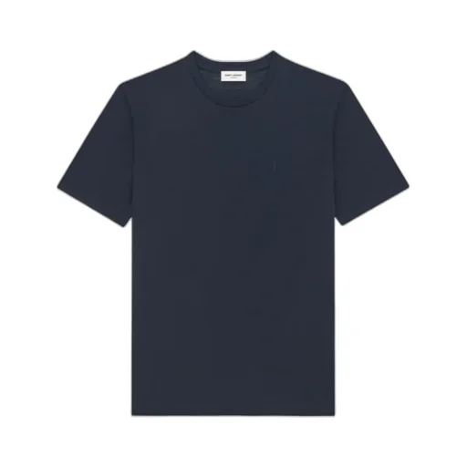 Saint Laurent Crewneck Short-Sleeved T-Shirt