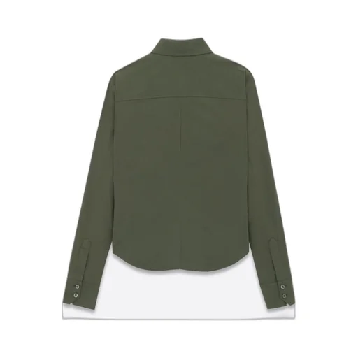 Saint Laurent Buttoned Long-Sleeved Shirt