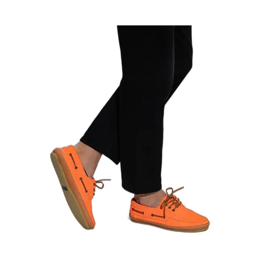 Saint Laurent Ashe Round Toe Boat Shoes