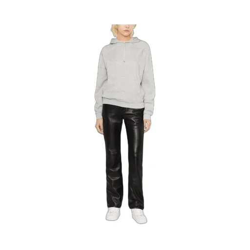 Saint Laurent Logo Embroidered Drawstring Hoodie