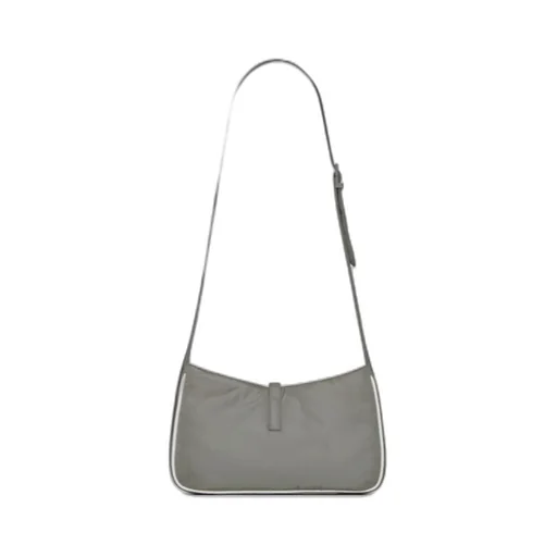 Saint Laurent Le 5 à 7 Logo Plaque Crossbody Bag