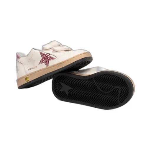 Golden Goose Kids Round Toe Trainers