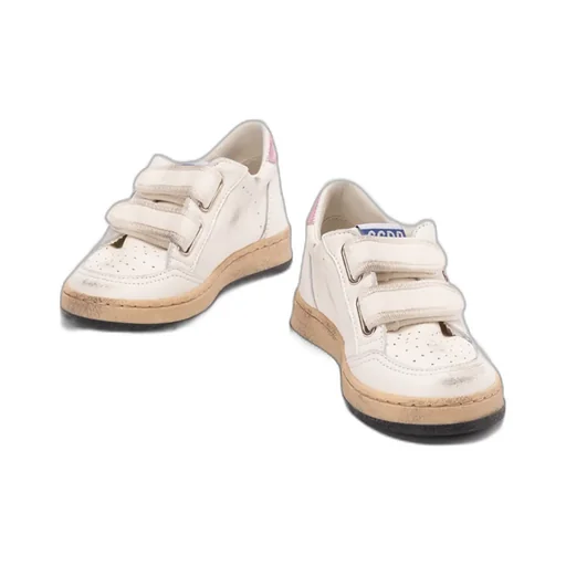 Golden Goose Kids Round Toe Trainers