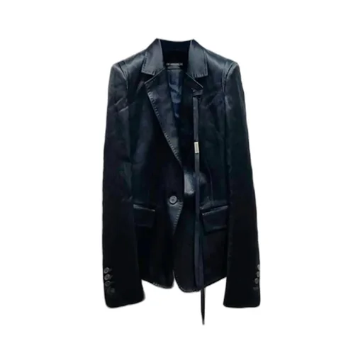 Logo V-Collar Suit Jacket