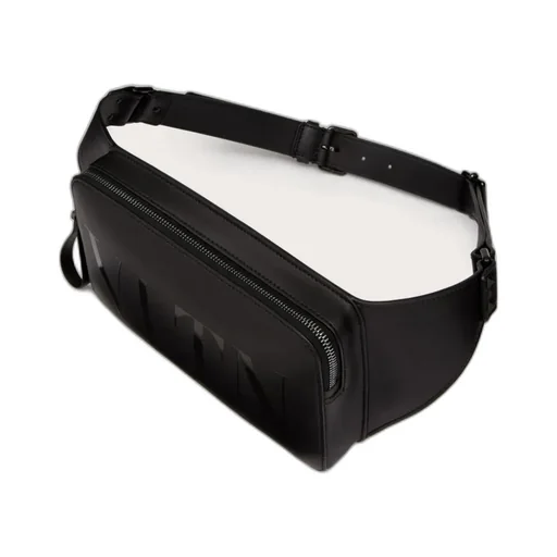 Vltn Leather Belt Bag