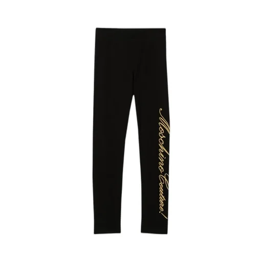 Embroidered-Logo Detail Leggings