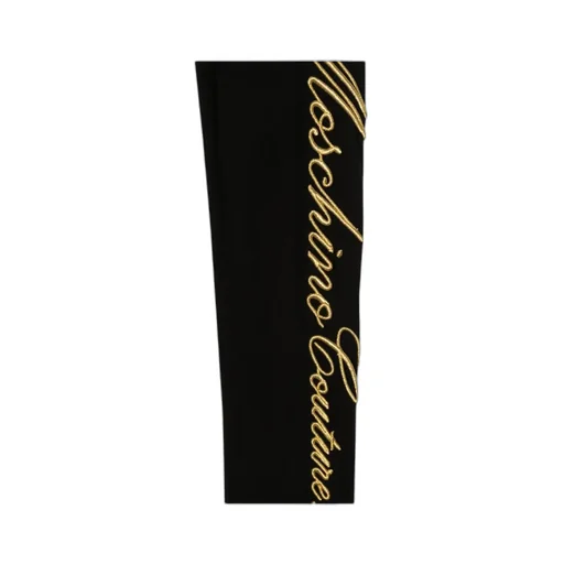 Embroidered-Logo Detail Leggings