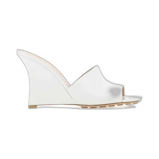 Logo Slope Heel Sandals
