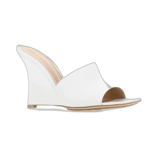 Logo Slope Heel Sandals