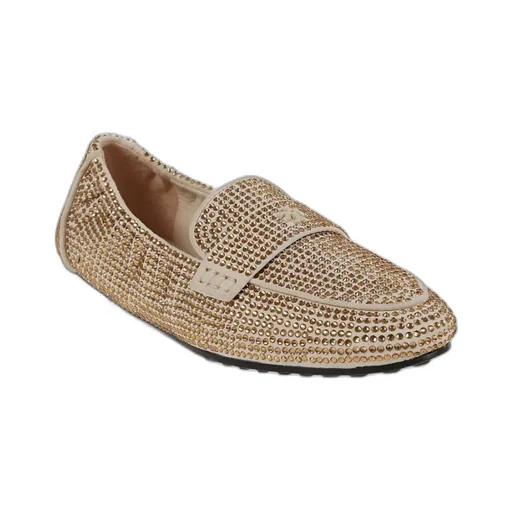 Tory Burch Embellished Slip-On Loafers