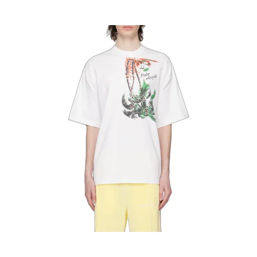 Upside Down Palm-Print T-Shirt