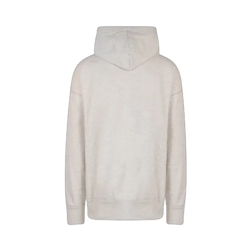Isabel Marant Miley Logo Printed Drawstring Hoodie